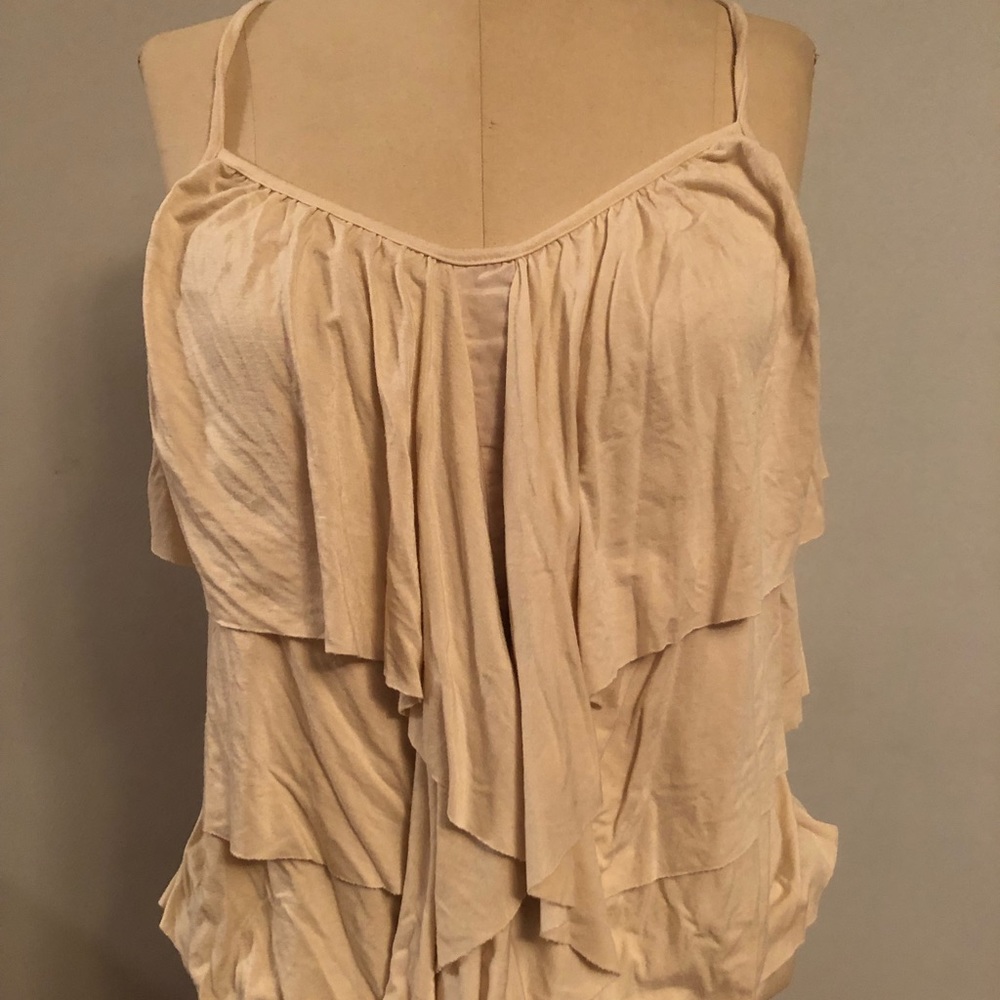 Cream Ella Moss tank top
